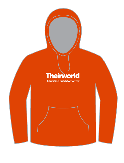 Organic Fairtrade Cotton Unisex Hoodie - Orange