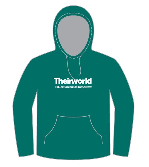 Organic Fairtrade Cotton Unisex Hoodie - Teal