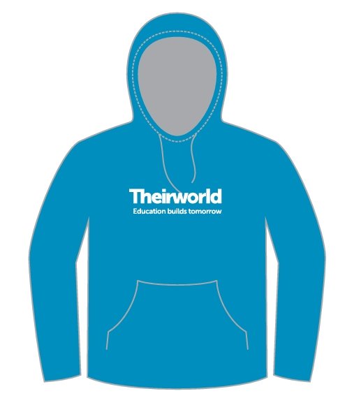 Organic Fairtrade Cotton Unisex Hoodie - Sapphire